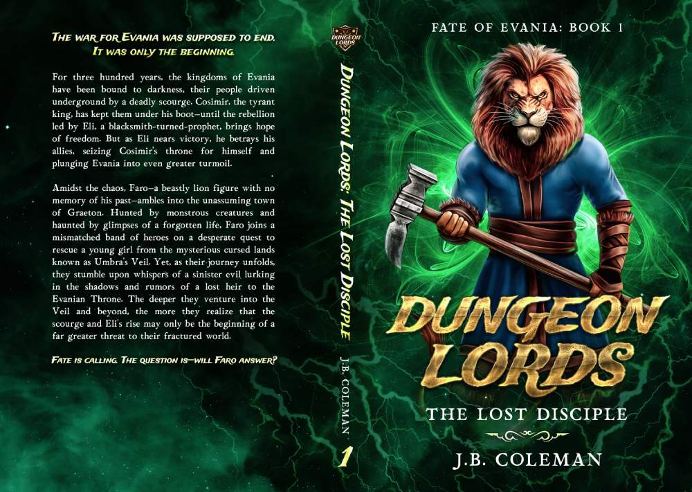 The Lost Disciple Cover Spread The Lost Disciple Cover Spread