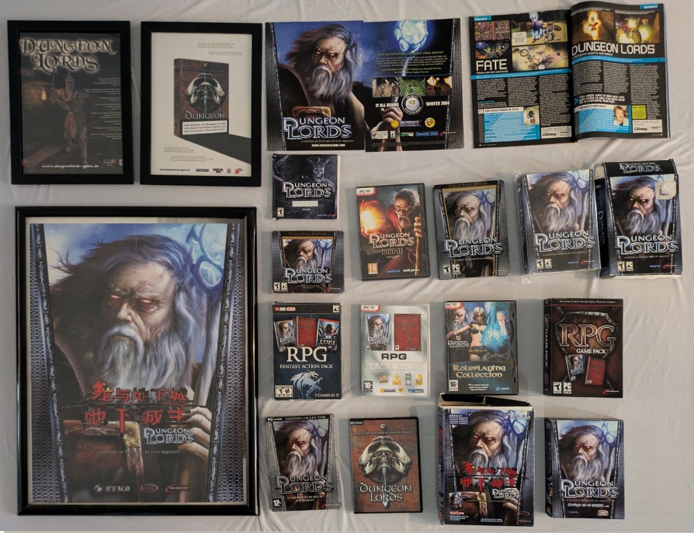 Dungeon Lords PC Versions - Largest Collection in the World