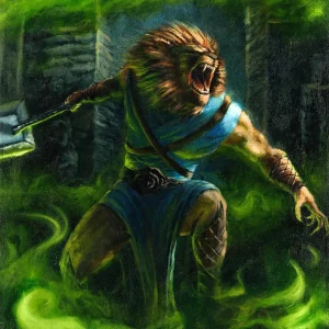 The Lion's Roar Fine Art Print