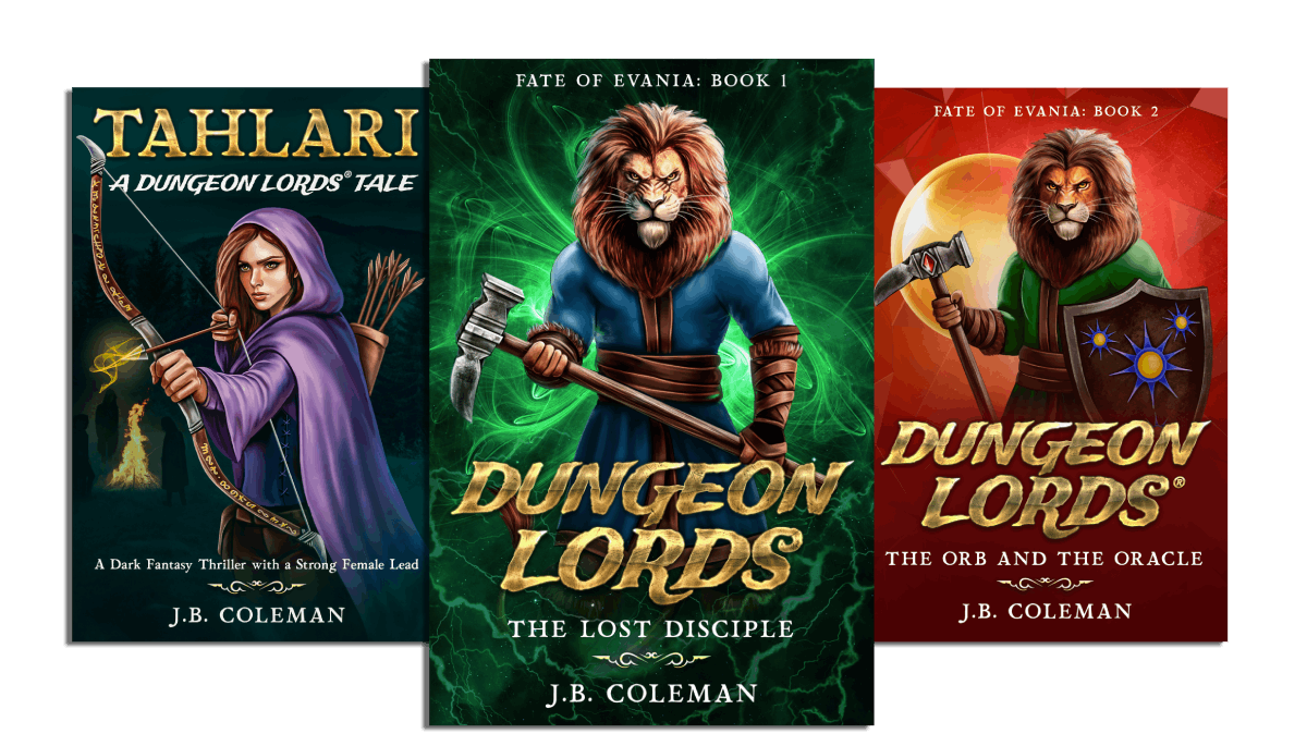 Dungeon Lords Books Dungeon Lords Books