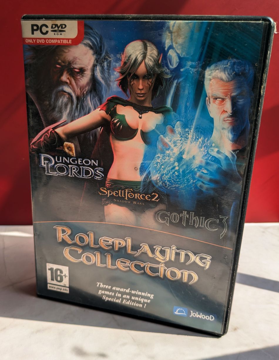 JoWood Roleplaying Collection featuring Dungeon Lords, Spellforce 2, and Gothic 3