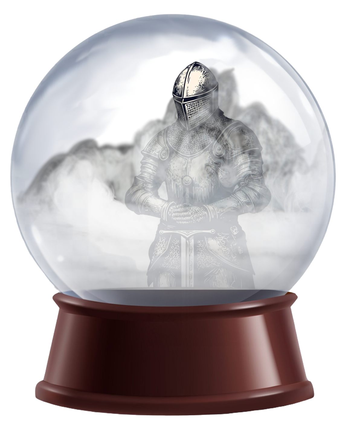 snow-globe-transparent memories of the past